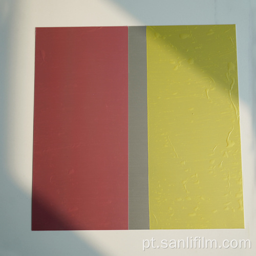 Película protetora de corrimãos de aço inoxidável